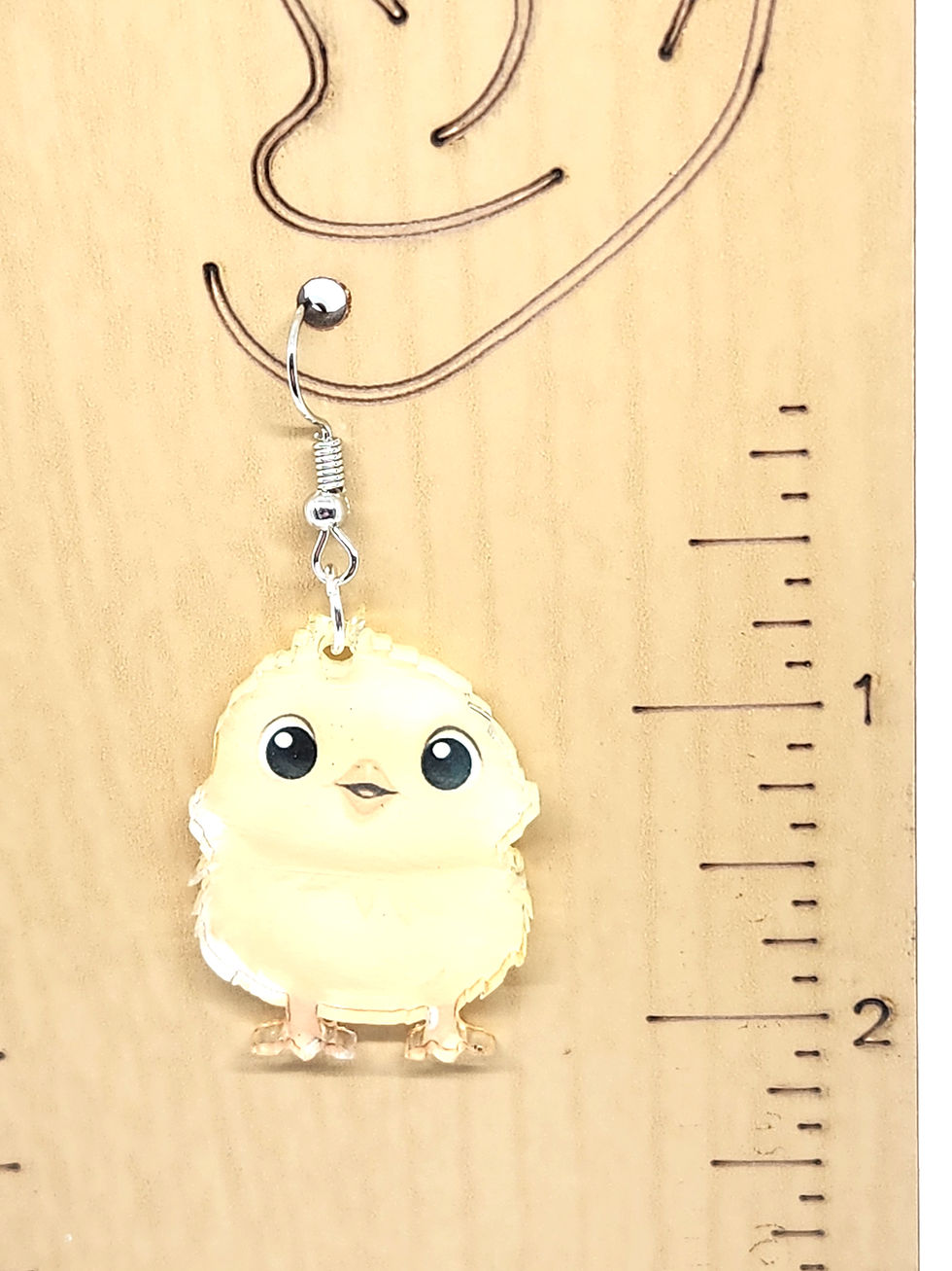 Thumbnail: Cute Chick Earrings (Choose Hardware, Color)