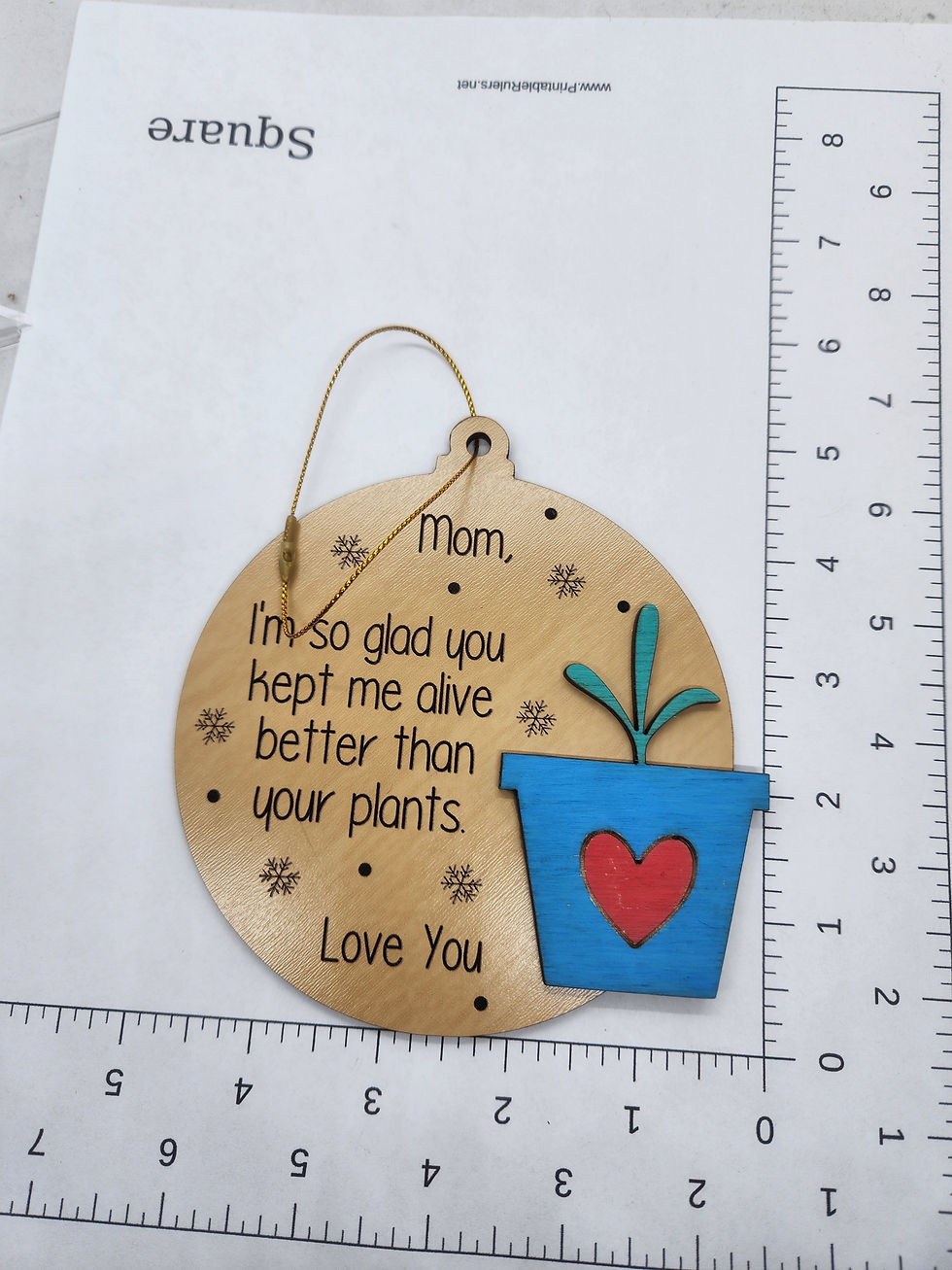 Thumbnail: Mom Plant Ornament