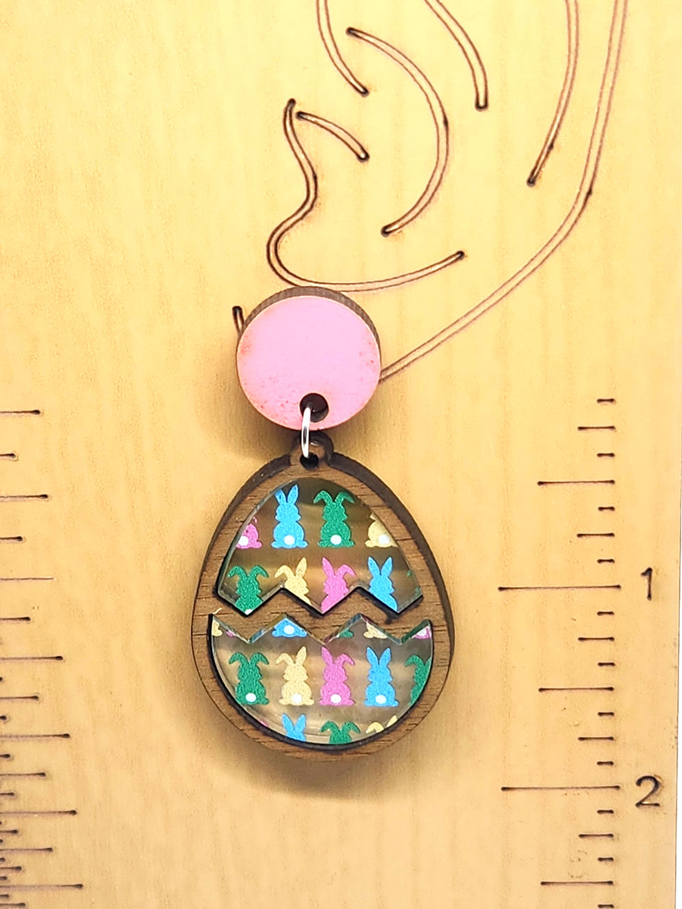 Thumbnail: Egg Inlay with Gnome Pattern (Choose Hardware)