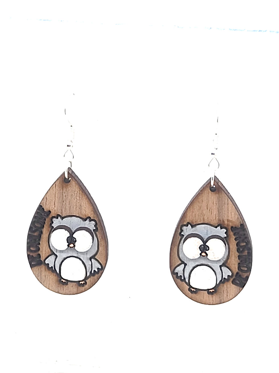 Thumbnail: Be Owlsome Earrings With Hooks (Choose Color)
