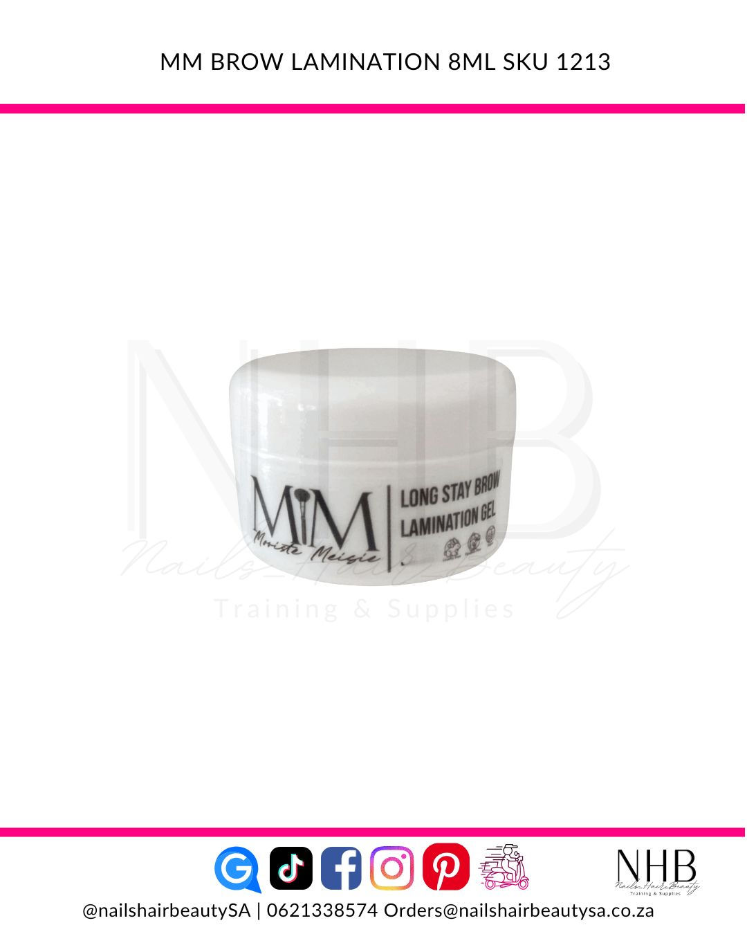 MM - 8ML BROW LAMINATION GEL