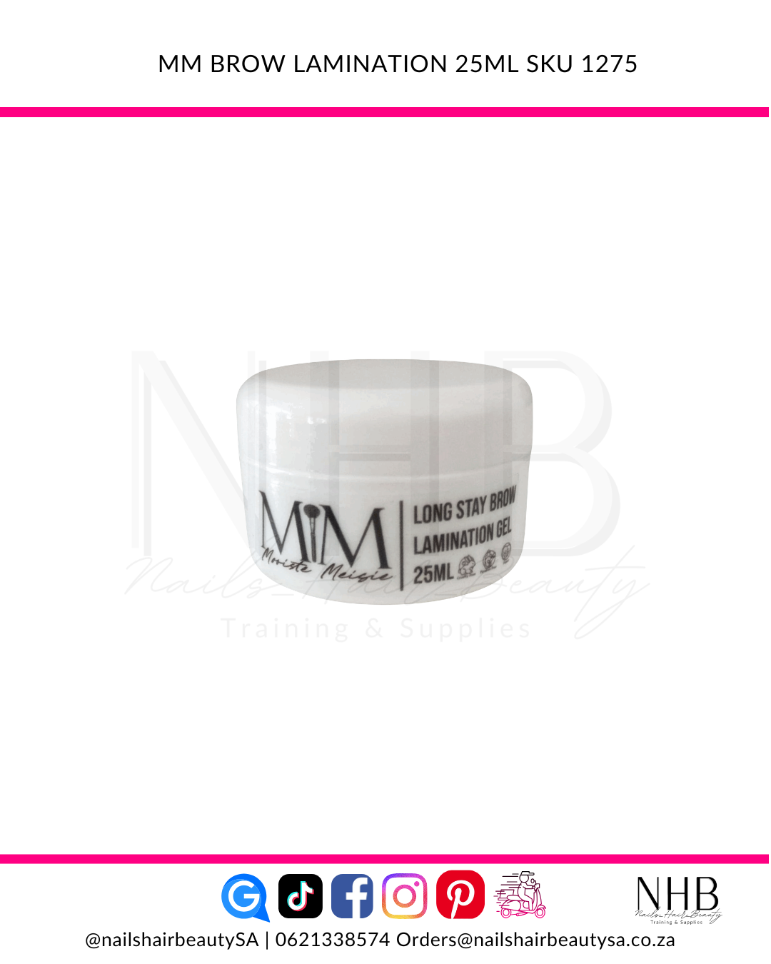 MM Brow lamination 25ml