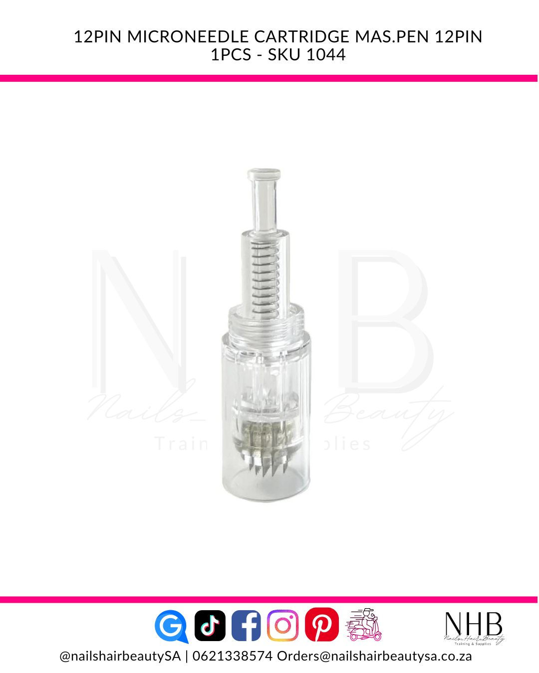 12PIN Microneedle Cartridge MAS.PEN 12pin