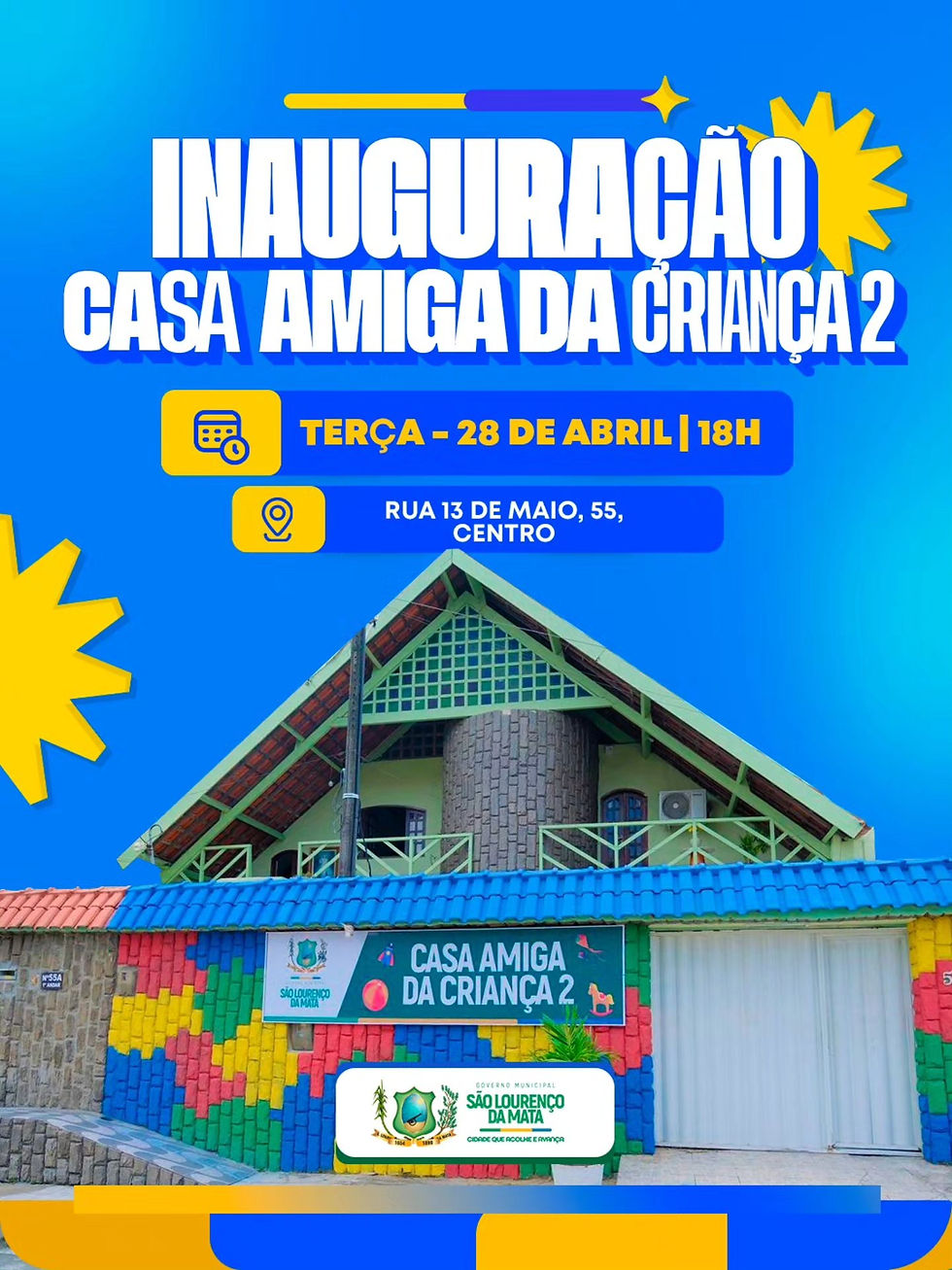 MAIS CUIDADO E ACOLHIMENTO COM AS NOSSAS CRIANÇAS!