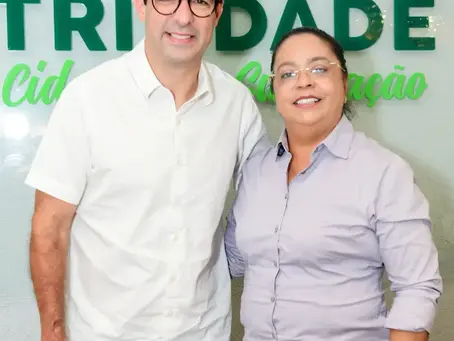 Prefeita Helbinha e deputado estadual Rodrigo Farias firmam compromisso por Trindade