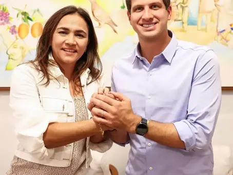 João Campos recebe apoio de Rogéria Martins, de Itaíba