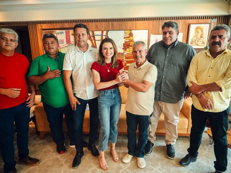Marília Arraes soma apoio do prefeito Júnior Vaz, de Pedra, e avança na articulação com lideranças no Interior do Estado