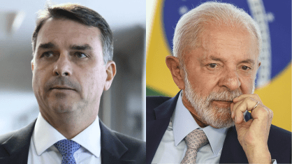 Datafolha: Flávio Bolsonaro, 49%; Lula, 45%