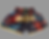 Tiger Sakyant Muay Thai Shorts - Red & Blue