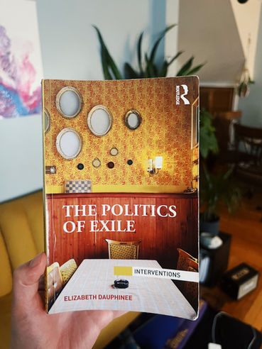 Writing as An Act of Hope and The Politics of Exile