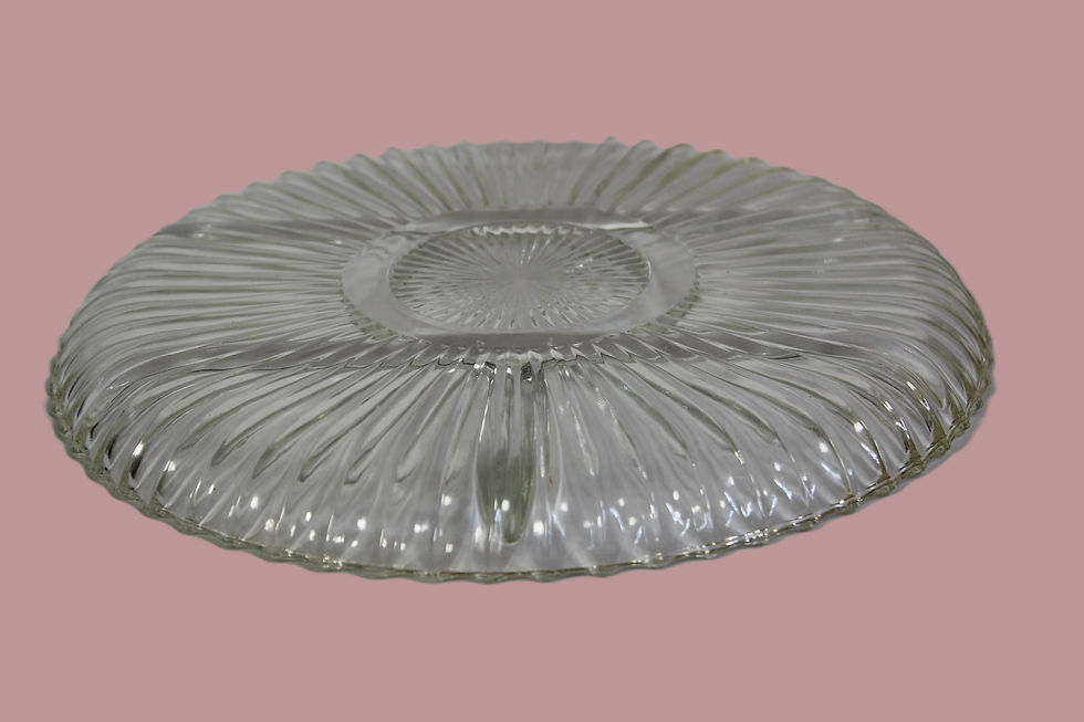 Thumbnail: Jeanette Glass National Pattern Divided Relish Platter