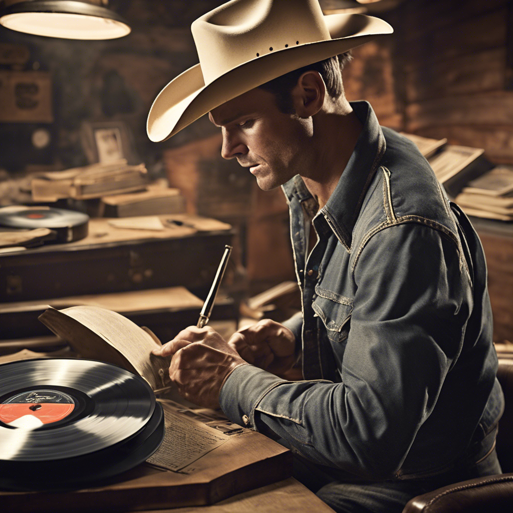 Vintage Country Western Record Album