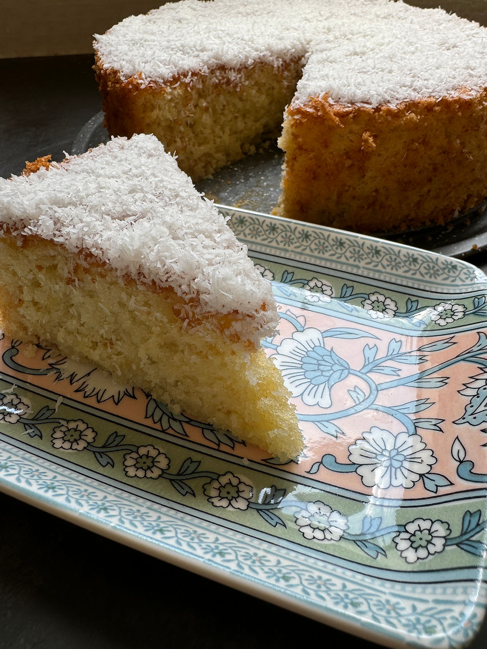 עוגת מיץ תפוזים וקוקוס