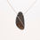 Thumbnail: Large Pebble Pendant - Asymmetric, Copper with Offset Sterling Silver Detail