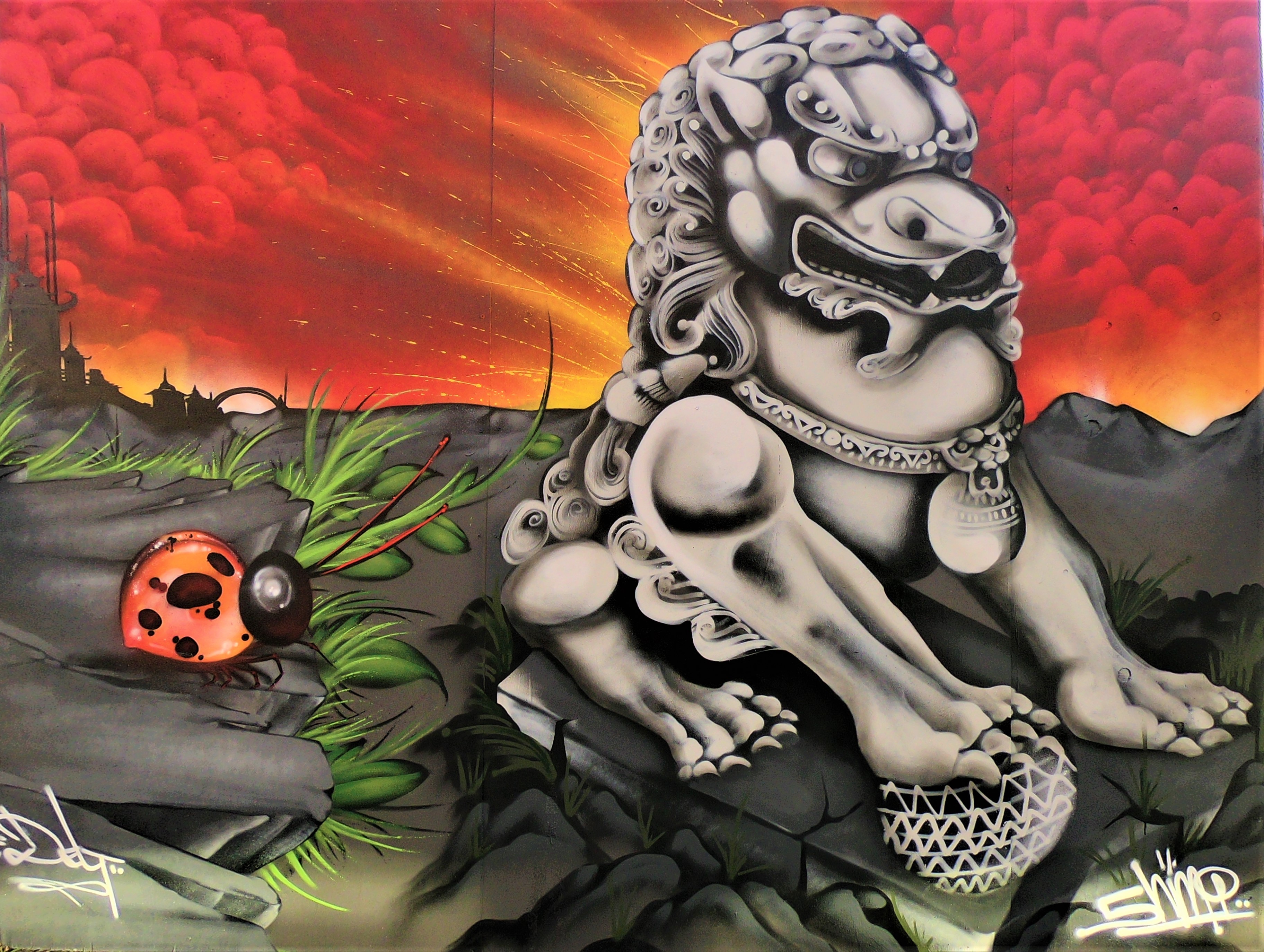 "Chinatown Burning"