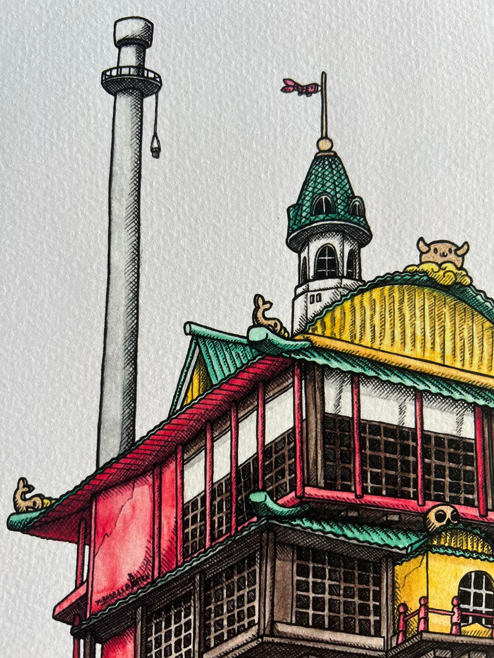 Miniature : Yubaba bath house