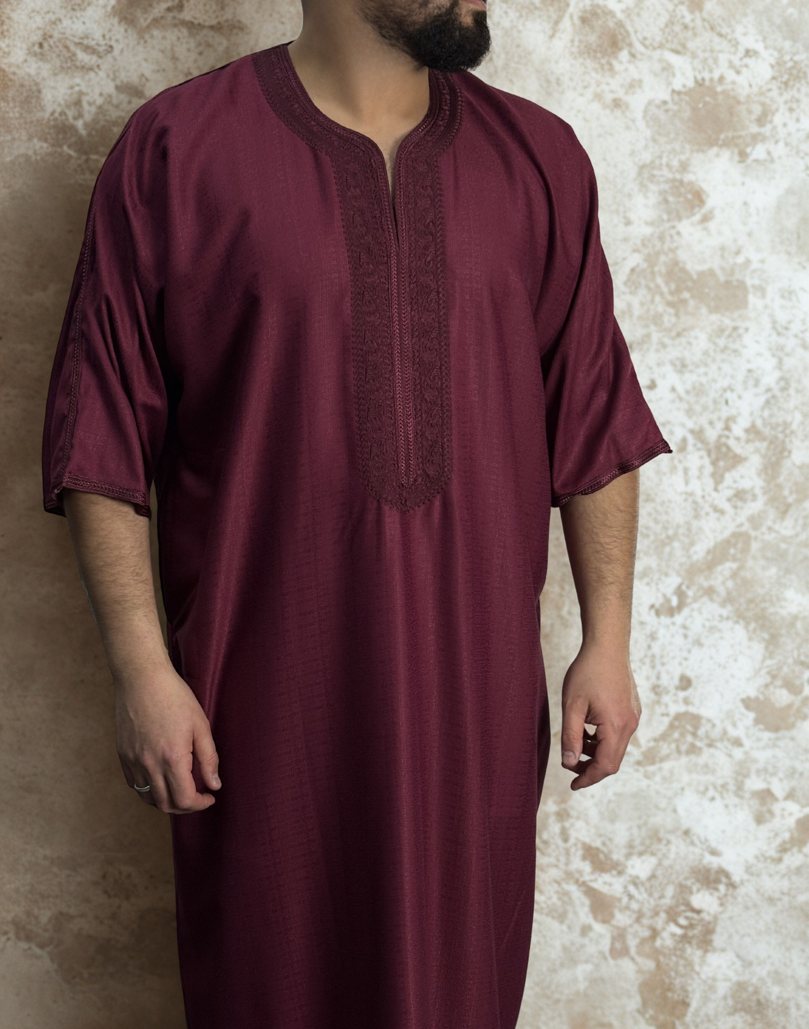 Abaya – Burgundy