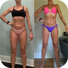 Physical fitness transformation, Nancy P., Garrett Grill Online Fitness Coaching