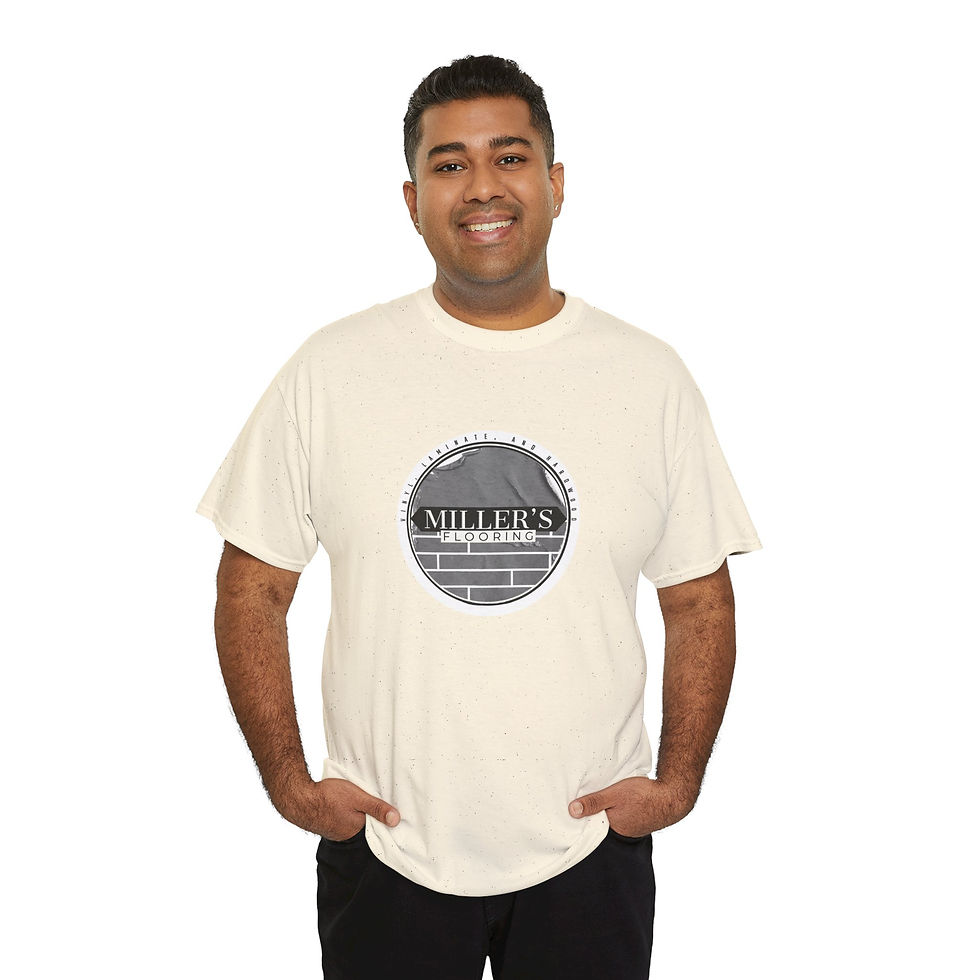 Thumbnail: Vintage Millers Flooring Unisex Heavy Cotton Tee