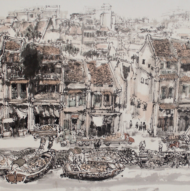 Memories of Singapore River: Paintings by Local Artists