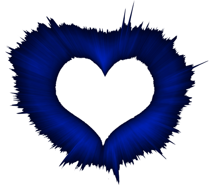 This is a blue heart that shows a quick video of a clips from classic black & white commercials. Clicking on this image will take you to my Commercials page.