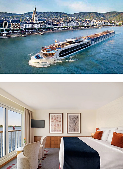 AmaWaterways river cruise ship interior