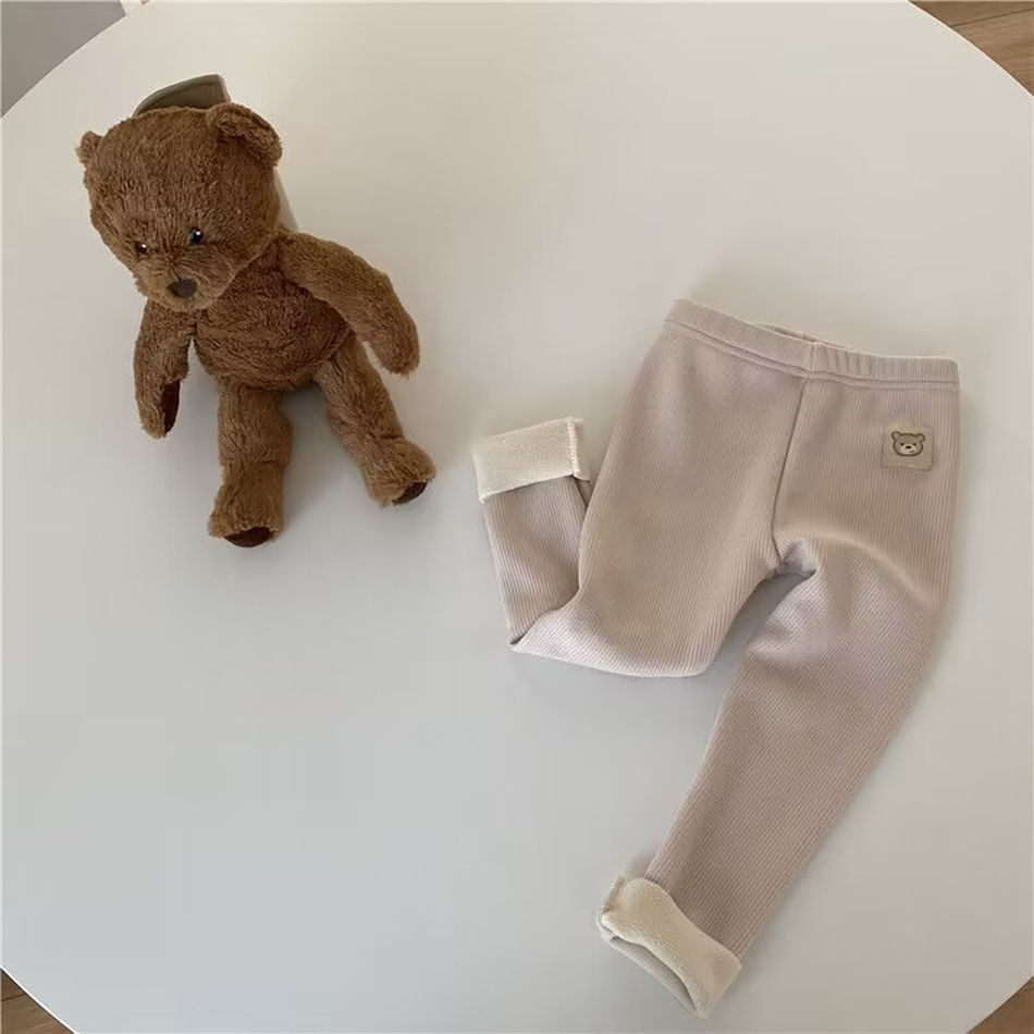 Thumbnail: Korean Autumn Winter New Children One Piece Leggings Unisex Boys Girls Baby Cold