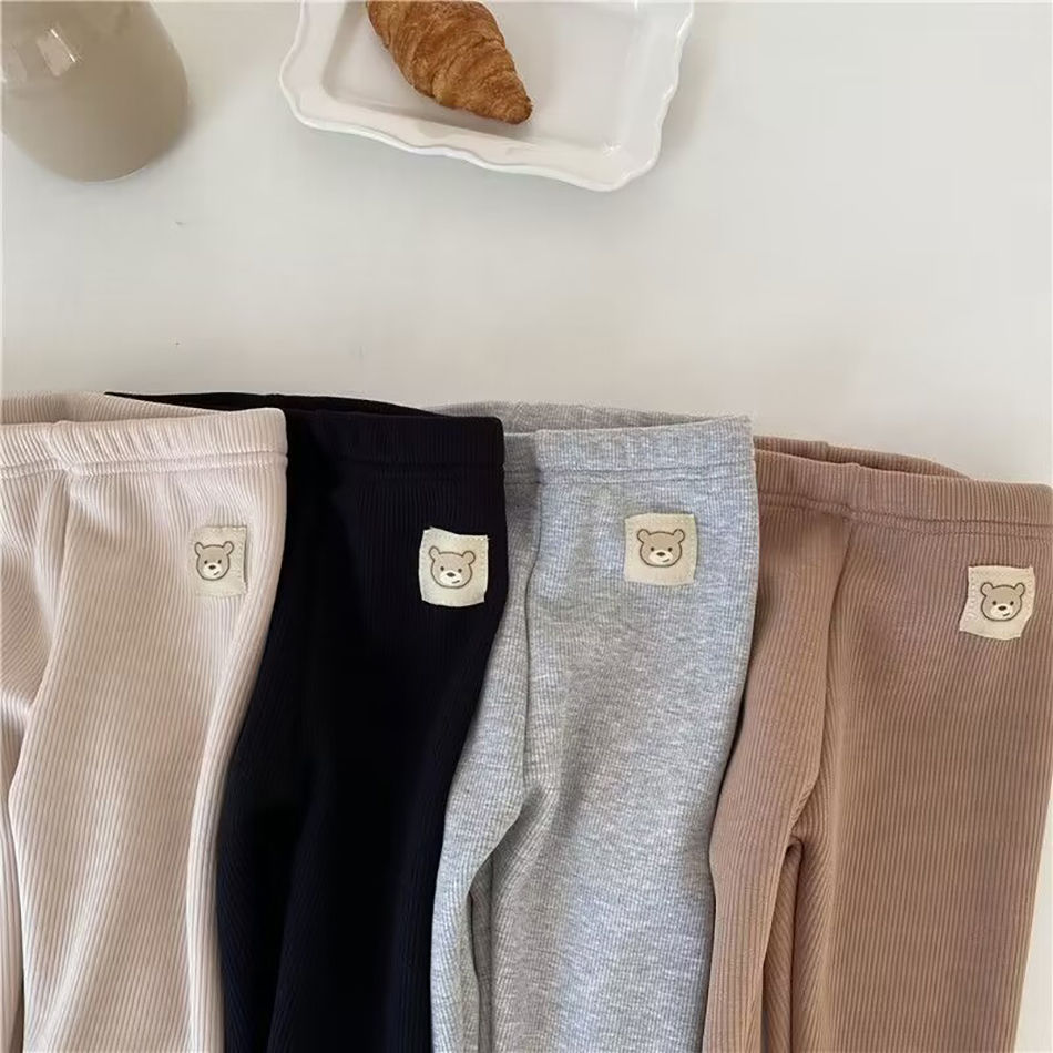 Thumbnail: Korean Autumn Winter New Children One Piece Leggings Unisex Boys Girls Baby Cold
