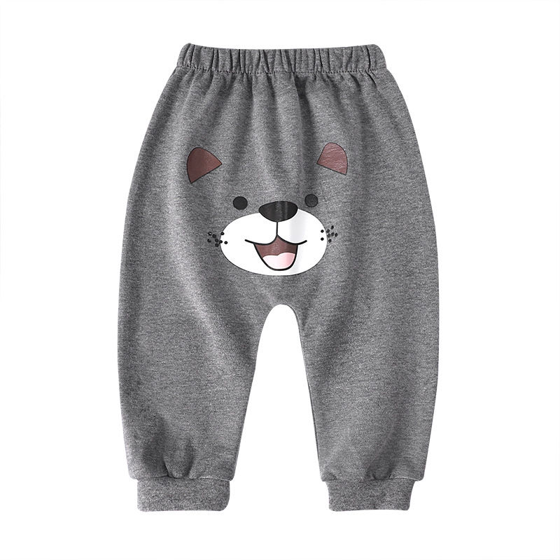 Thumbnail: Fashion Baby Pants Big PP Newborn Boys Girls Harem Pants Cotton Infant Toddler T