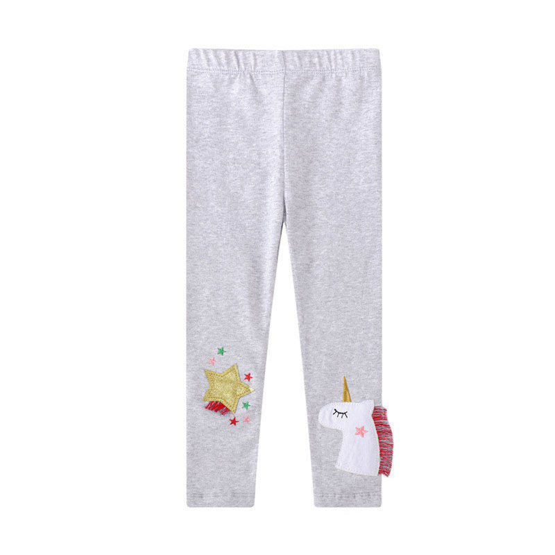 Thumbnail: Jumping Meters 2-7T Fashion Lovely Hot Selling Baby Leggings Pants Kids Skinny T