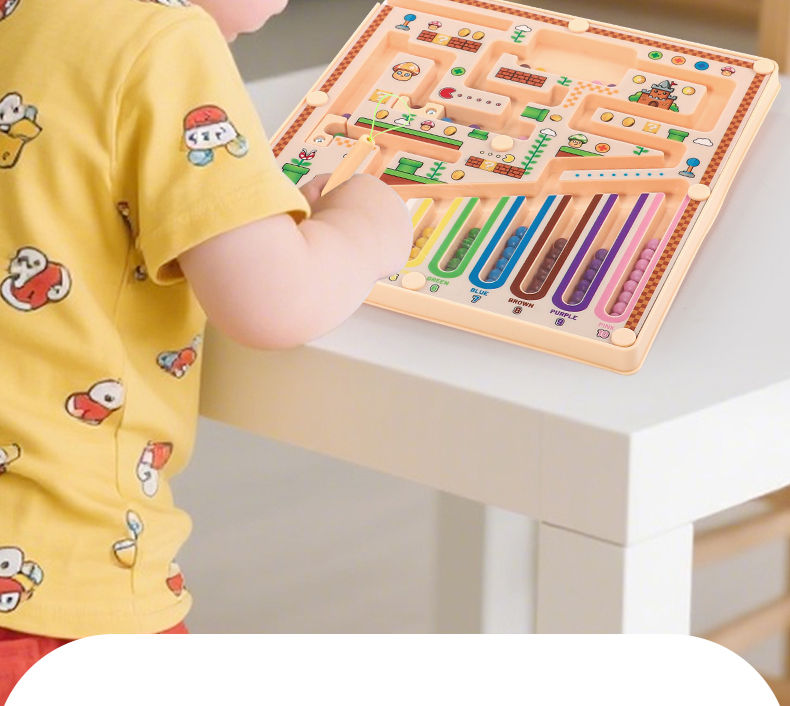 Thumbnail: Children's Magnetic Maze Walking Ball Baby Concentration Training, Writing Logic