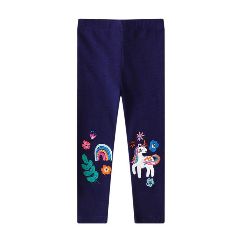 Thumbnail: Jumping Meters 2-7T Fashion Lovely Hot Selling Baby Leggings Pants Kids Skinny T
