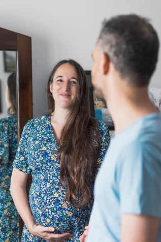 מיכל צילומי הריון ראשון