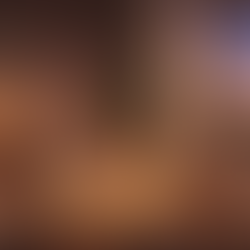 Cozy room with plants, candles, tarot cards on table. A black cat sleeps on the windowsill under a crescent moon. Peaceful ambiance.