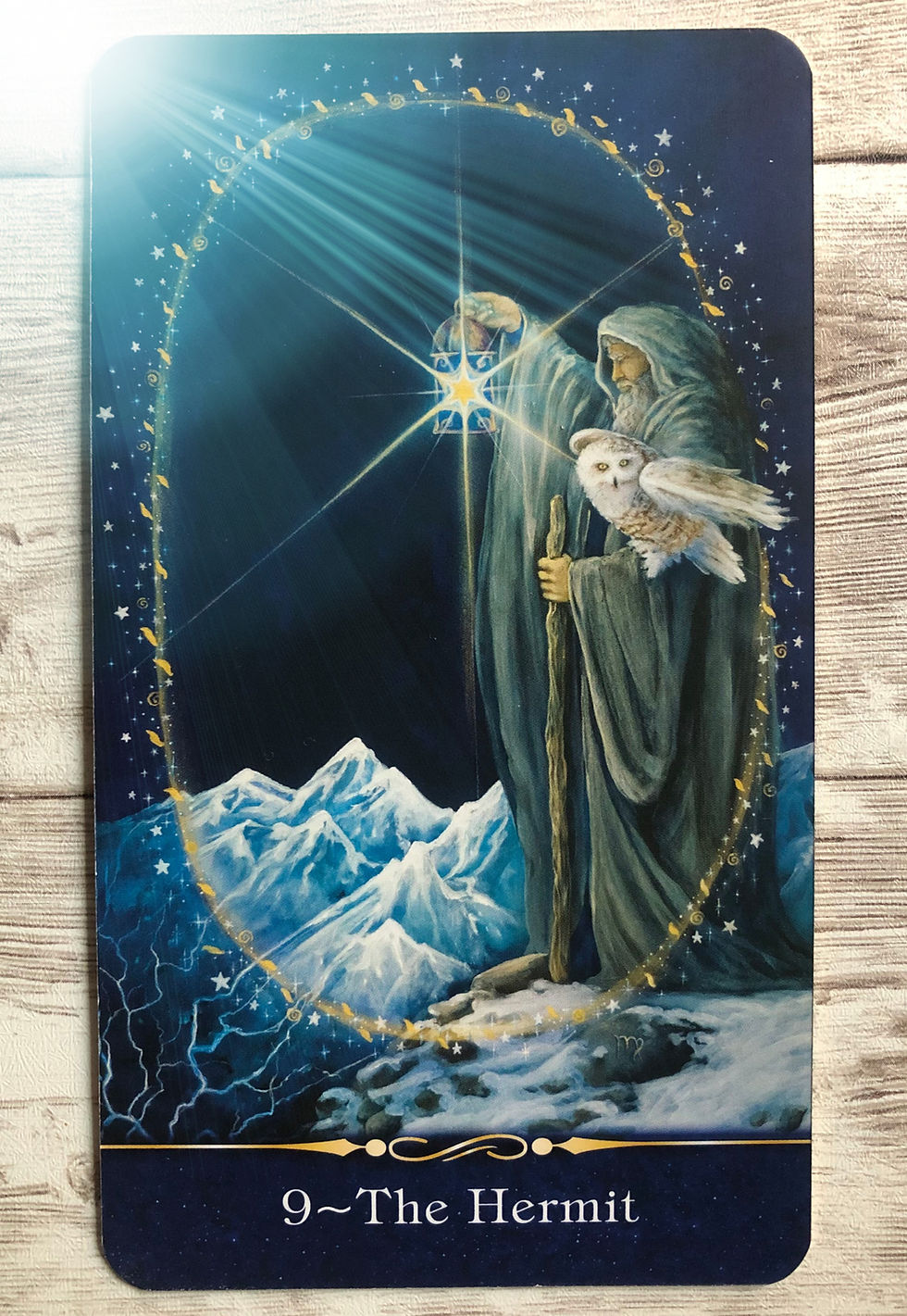 The Hermit from The Star Tarot deck