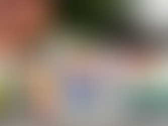 Three tarot cards on a wooden table, each with colorful, mystical imagery. Text: The Empress, Ace of Cups, 8 of Pentacles. Wooden box nearby.