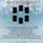 A spread for your tarot or oracle decks to work with the energies of the winter solstice