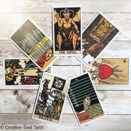 Positive Aspects to the Negative Cards in Tarot. 