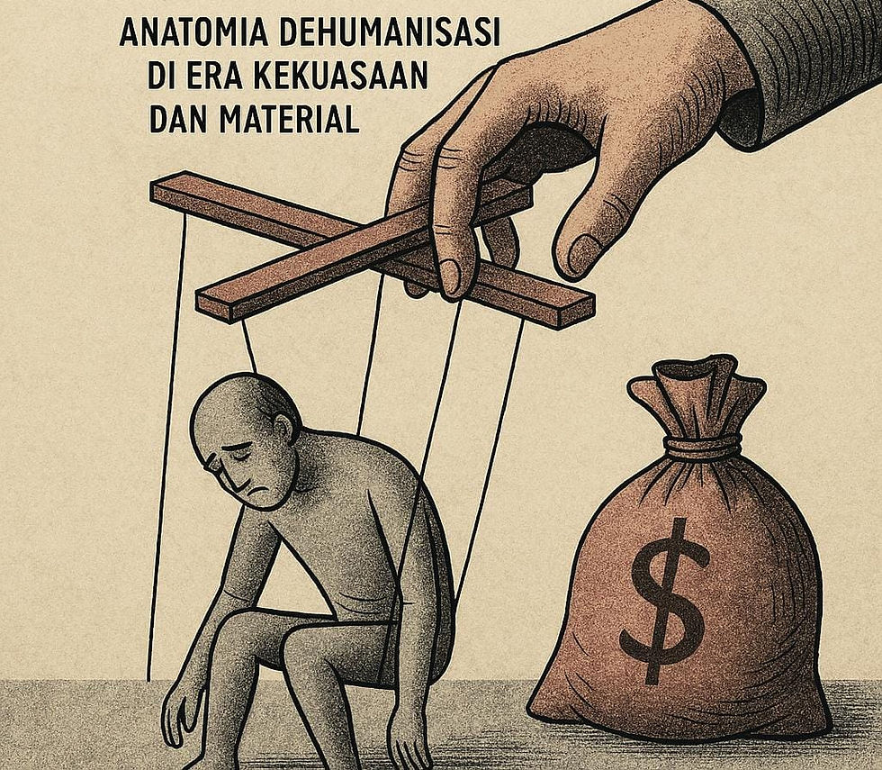 Ketika Manusia Tak Lagi Memanusiakan Manusia: Anatomia Dehumanisasi di Era Kekuasaan dan Material