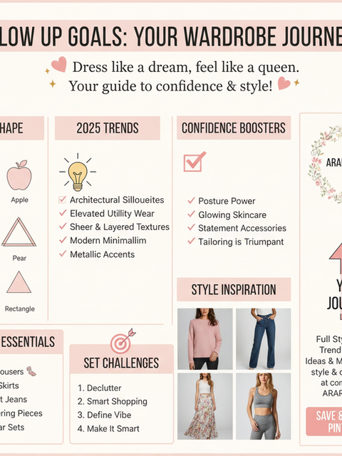 Style Your Shape: Your Ultimate Wardrobe Glow-Up Guide!