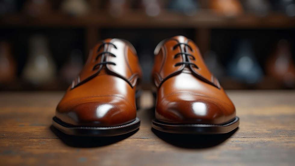 Custom Men's Shoes: Experience the Luxury of Footwear Designed Exclusively for You
