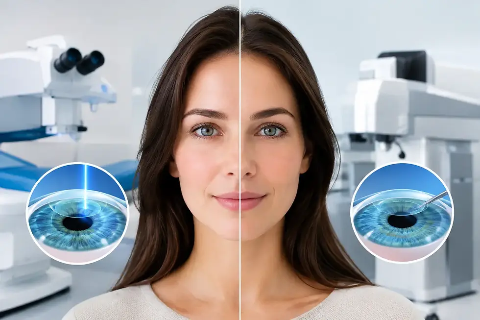 PRK versus SMILE: qual cirurgia refrativa?