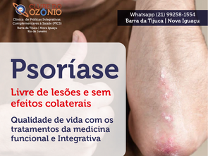 Psoríase! Livre de lesões e sem efeitos colaterias.