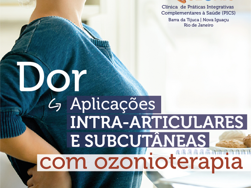 Dor! Aplicação intra-articulares e subcutâneas.
