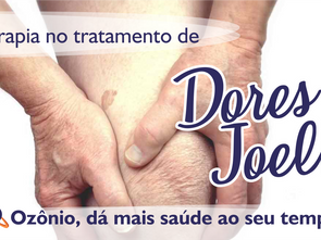 Dores nos joelhos, como a ozonioterapia pode ajudar?     
