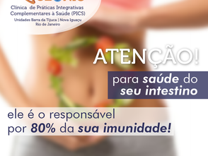 Atenção para a saúde do seu intestino!