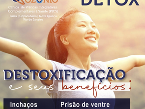 Detox! Destoxificação e seus benefícios.