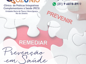 Prevenir é melhor que remediar!