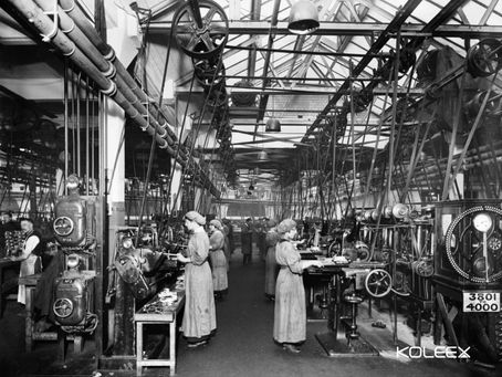 The development of the sewing machine