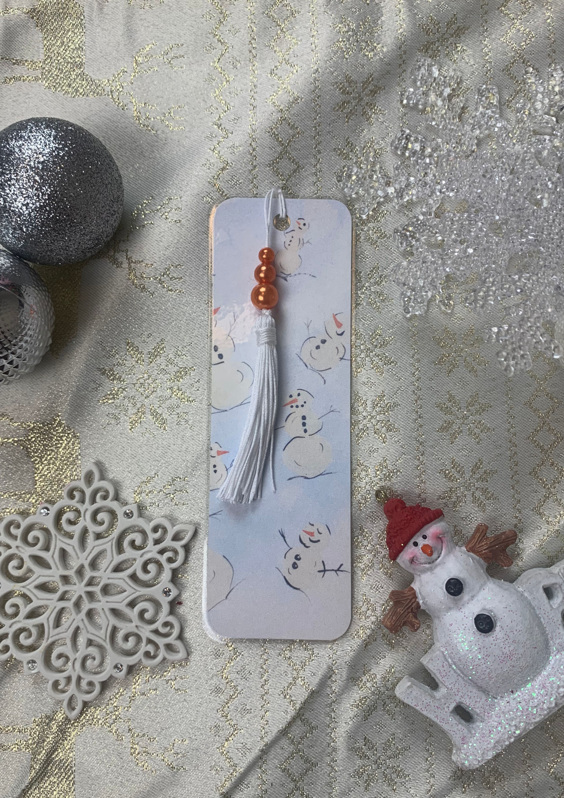 Frosty Friends Bookmark